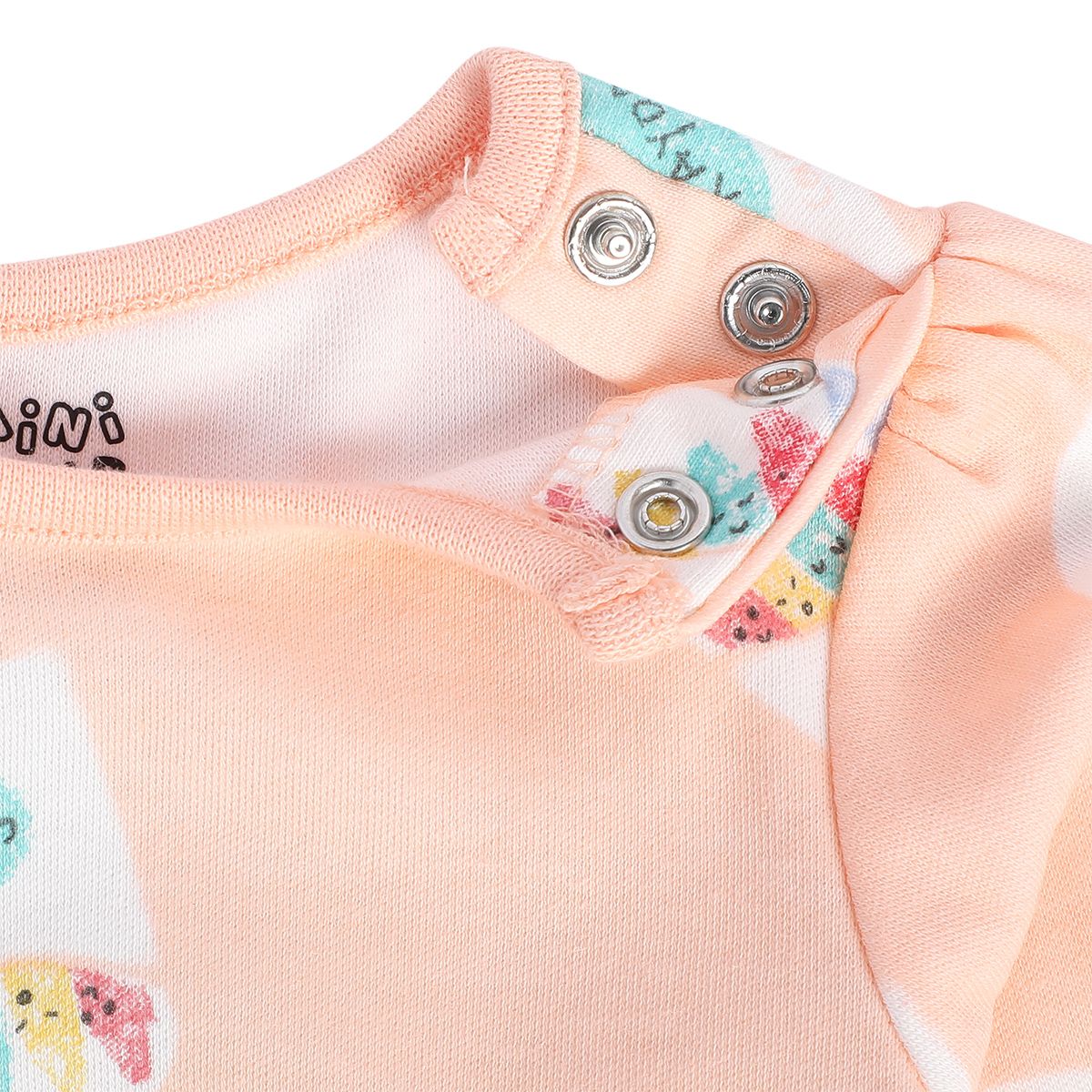 Girls Multicolor Pack Of 3 Body Suit