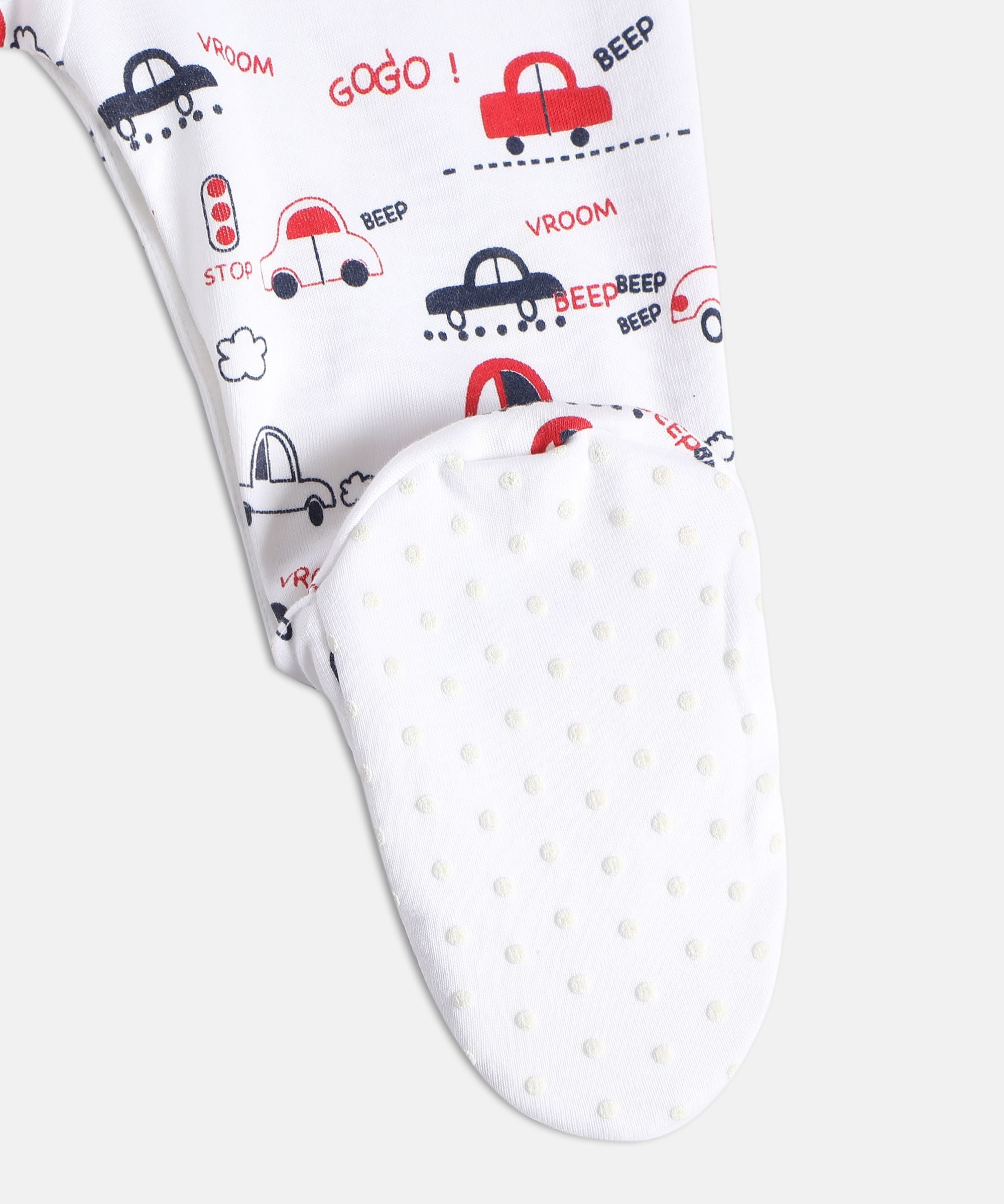 Boys Multicolor Pack Of 2 Sleep Suit