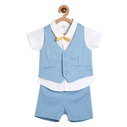 Boys White Coordinate Set