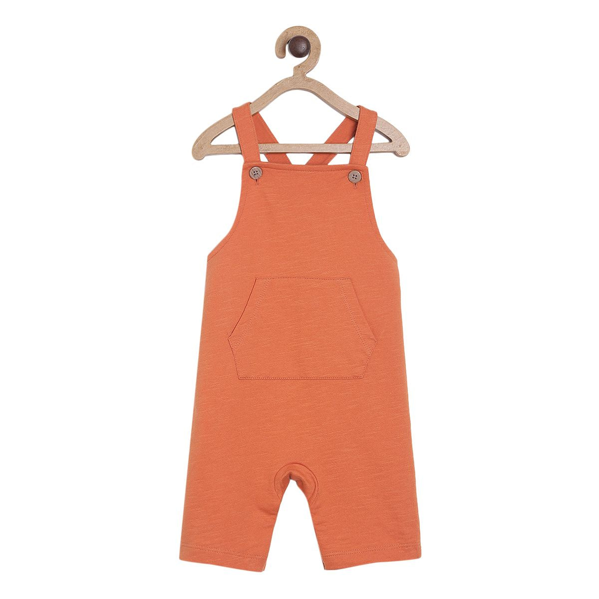 Pack of 1 dungaree - red for New Born