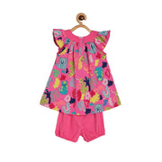 Girls Hot Pink Pack Of 2 Dress