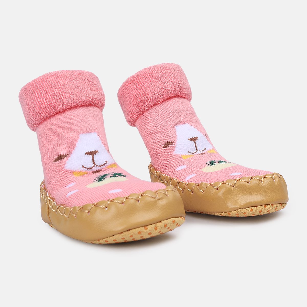 Girls Pink Moccains