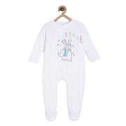Pack of 1 hooded sleepsuit - off white for Tiny Born