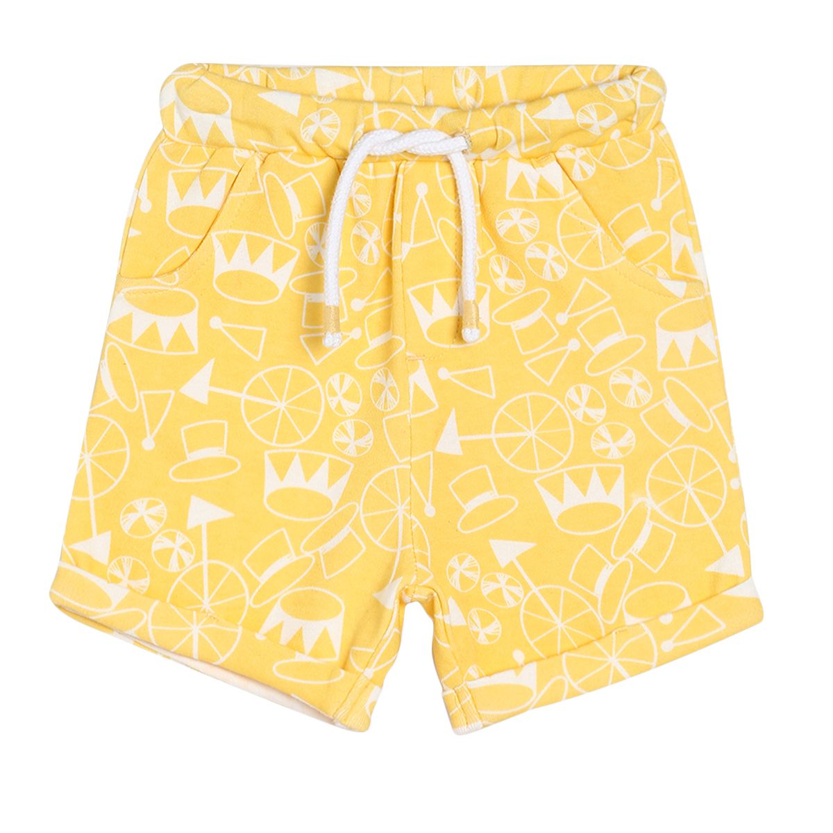 Boys Yellow Pack Of 1 Shorts