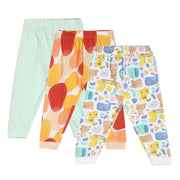 Boys Coral Pack Of 3 Knit Bottom