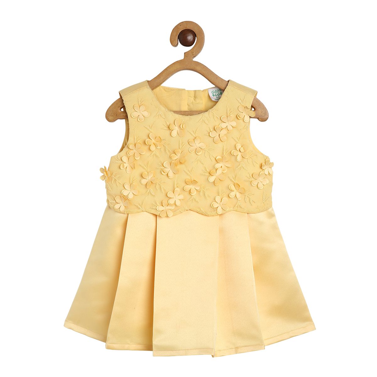 Girls Beige Pack Of 1 Dress