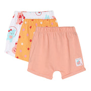 Girls Multicolor Pack Of 3 Shorts