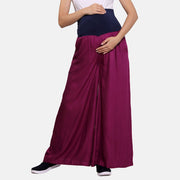 Woven Pant With Tummy Tucker