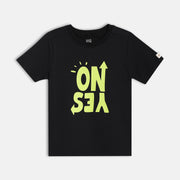 Boys Black Short Sleeve T-Shirt