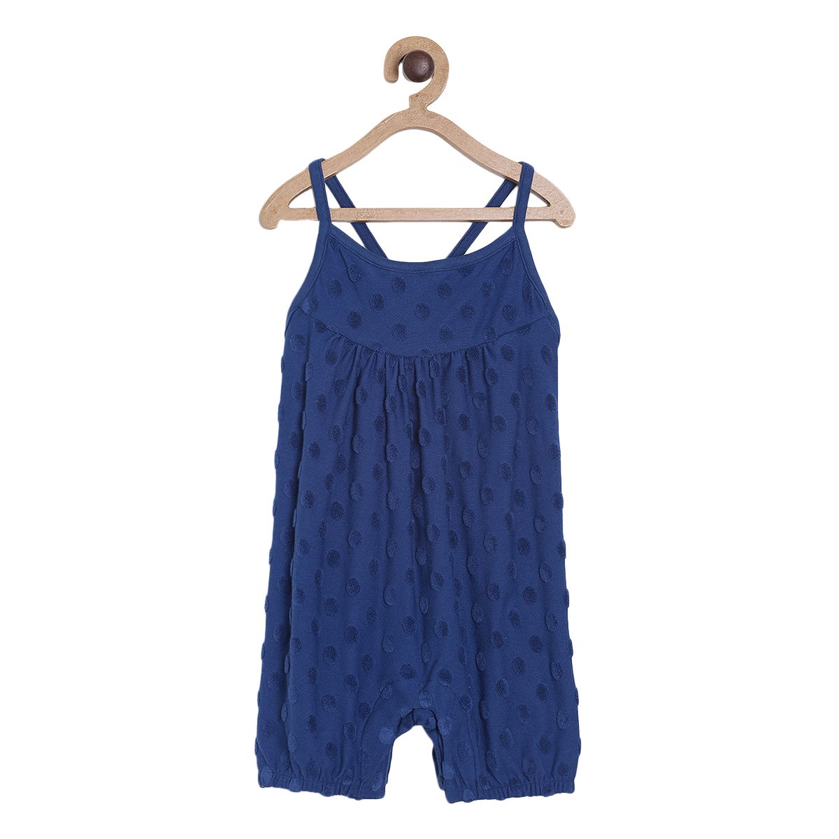 Pack of 1 dungaree - navy blue for New Born