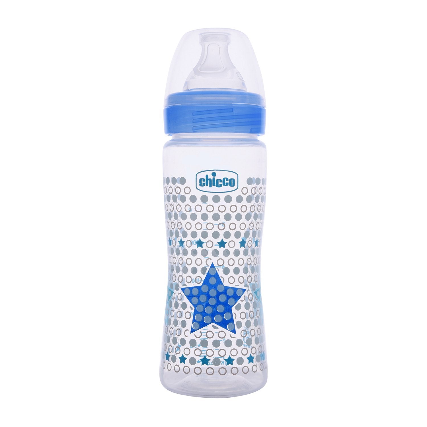 WellBeing Feeding Bottle (330ml Fast) (Blue)