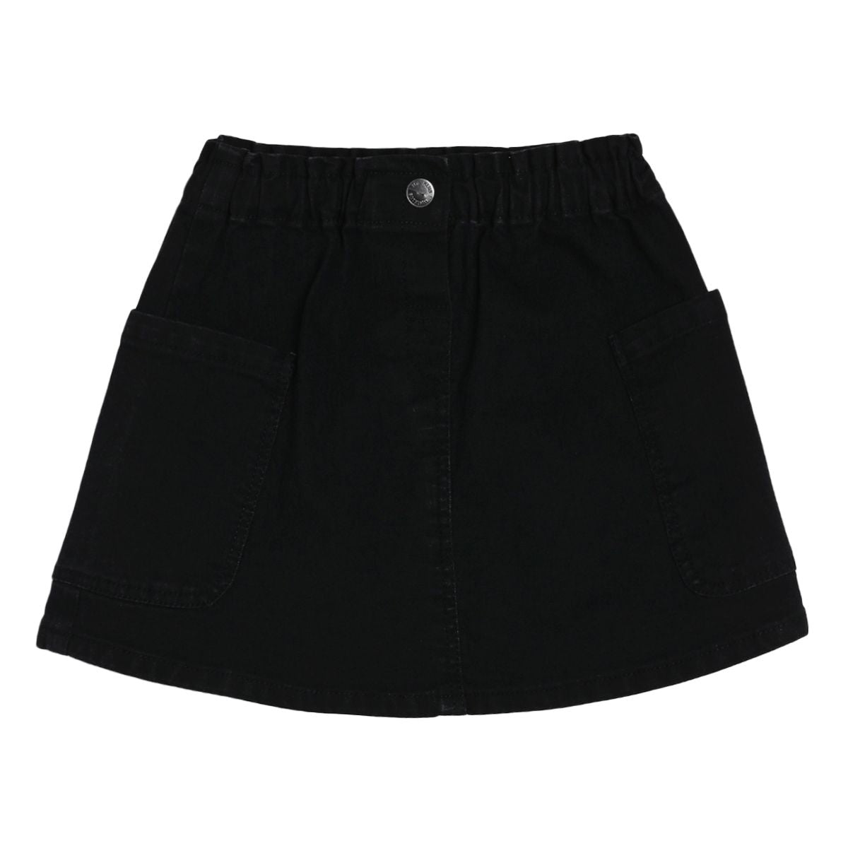 Girls Black Pack Of 1 Skirt