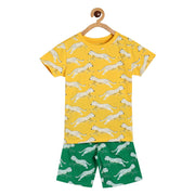 Boys Yellow Lounge Wear