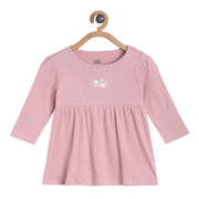 Pack of 1 knit dress - pink for 0-3 Months