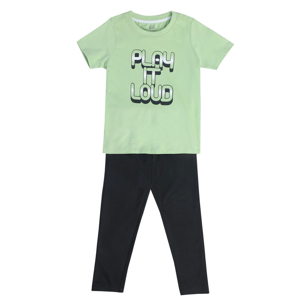Boys Multicolor Pack Of 2 Top And Bottom