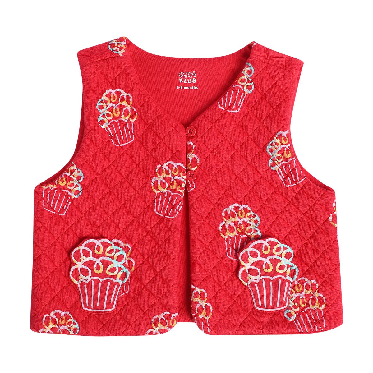 Girls Red Gillet