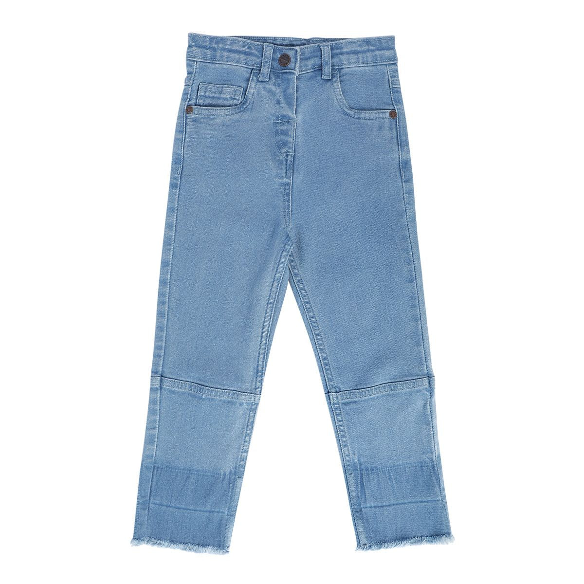 Girls Blue Pack Of 1 Denim Pant