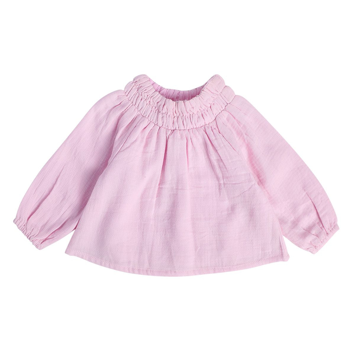 Girls Pink Pack Of 1 Woven Top