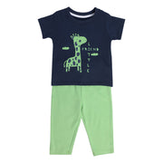 Boys Multicolor Pack Of 2 Top And Bottom