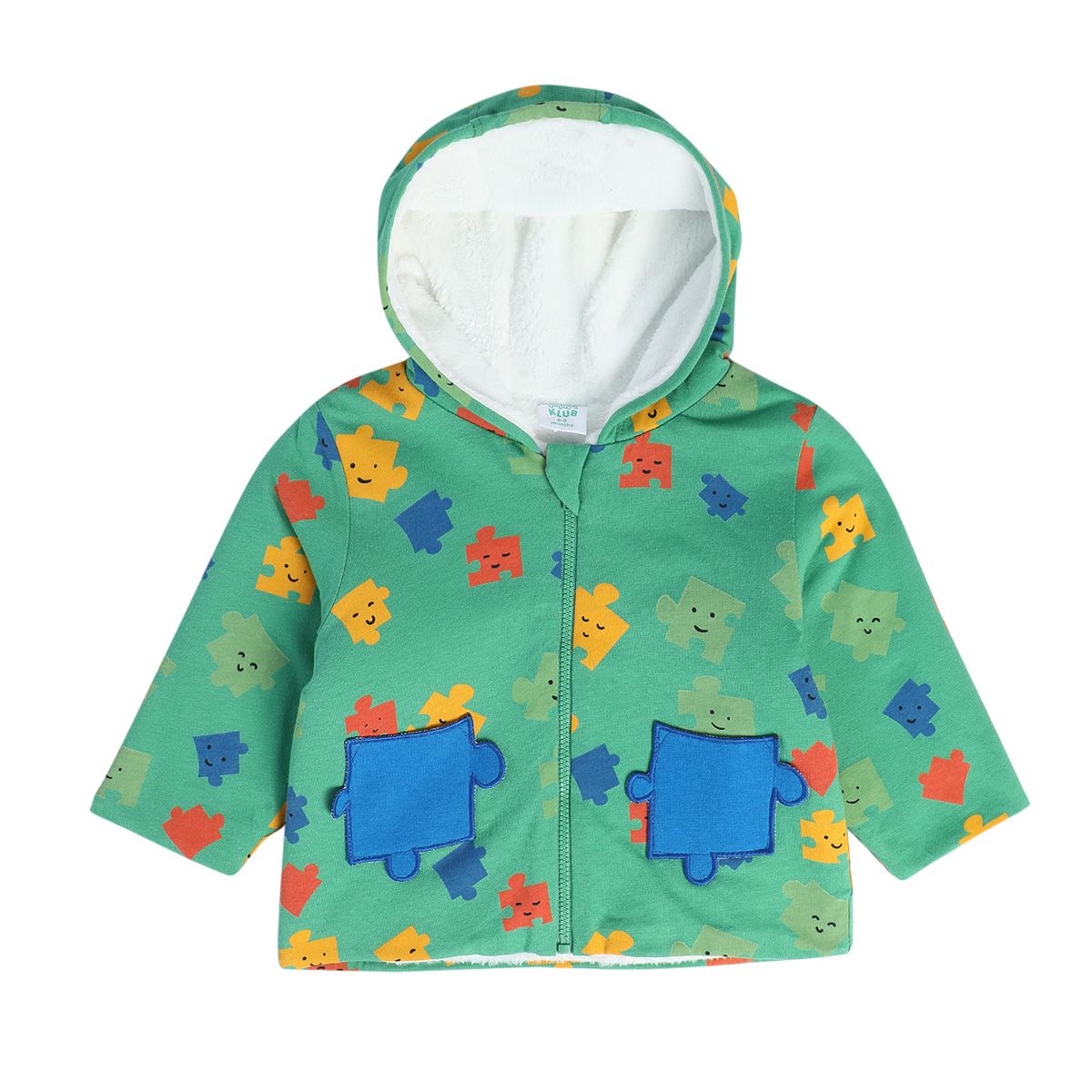 Boys Green Pack Of 1 Jacket