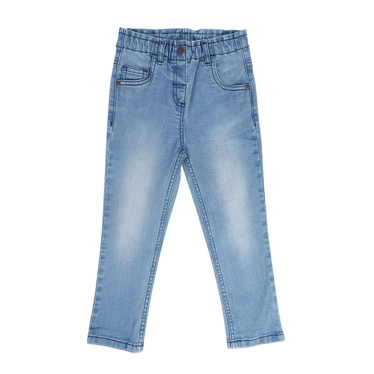Girls Blue Pack Of 1 Denim Pant