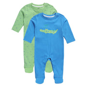 Boys Multicolor Pack Of 2 Sleep Suit