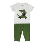 Boys Multicolor Pack Of 2 Top And Bottom