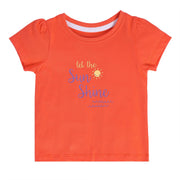 Girls Orange Pack Of 1 Knit Top