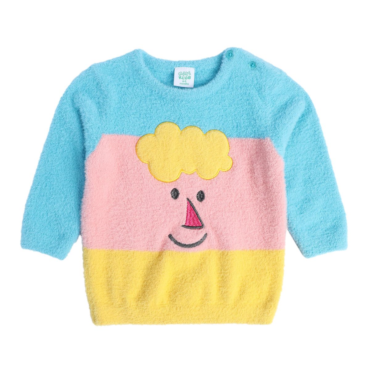 Girls Blue Pack Of 1 Sweater