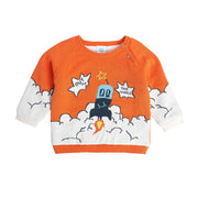 Boys Orange Pack Of 1 Sweater