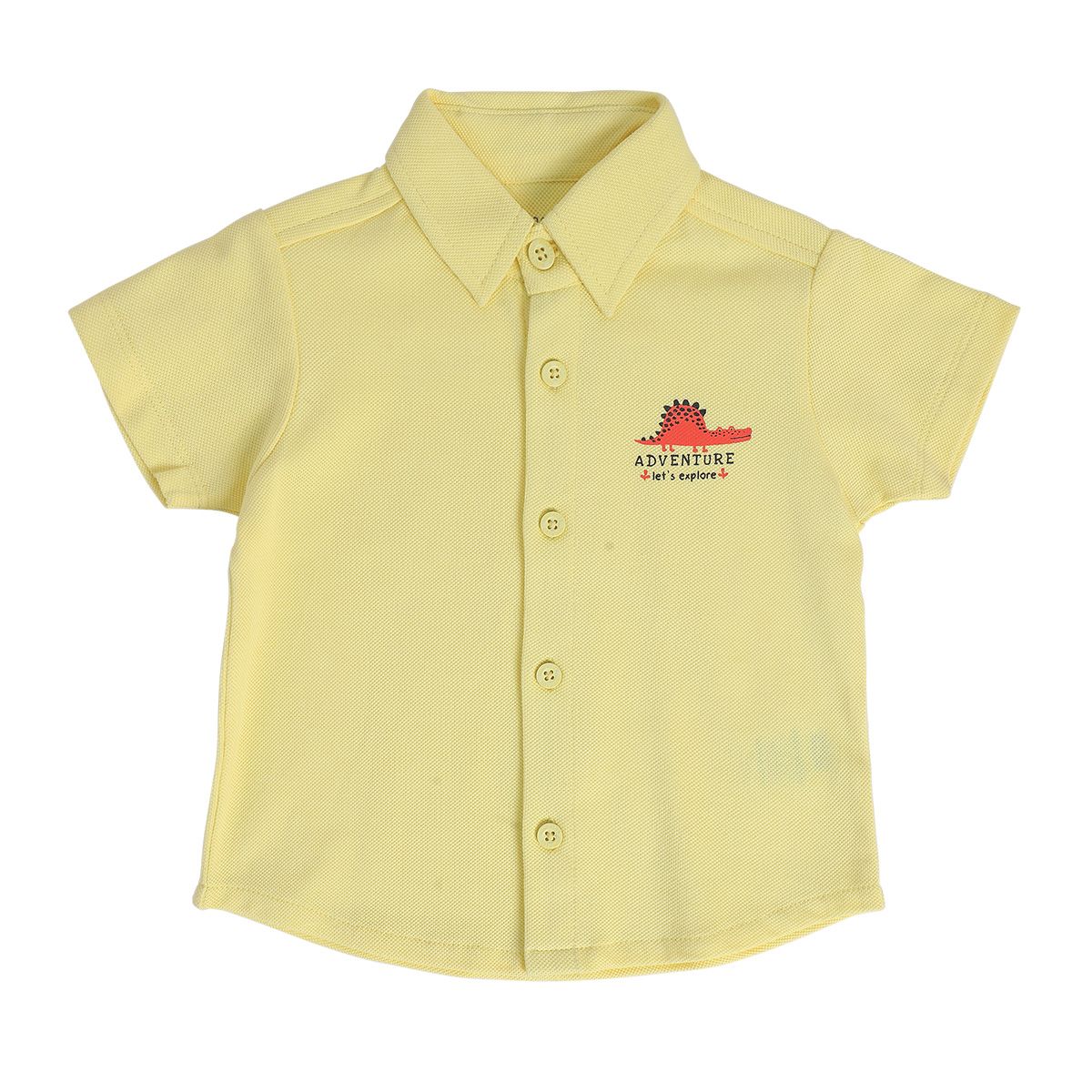 Boys Yellow Pack Of 1 Shirt