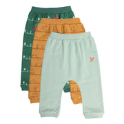 Boys Multicolor Pack Of 3 Knit Bottom