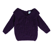 Girls Purple Pack Of 1 Sweater