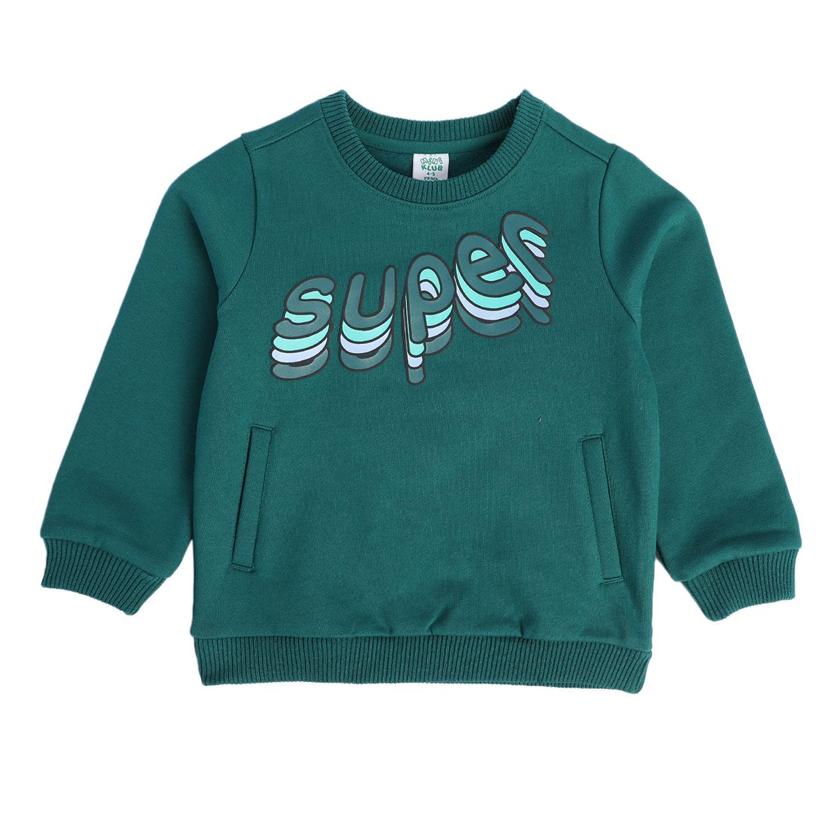 Boys Green Sweat Shirt