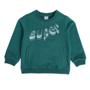 Boys Green Sweat Shirt