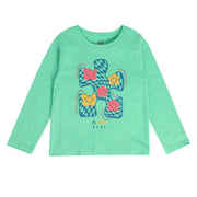 Girls Green Pack Of 1 Knit Top