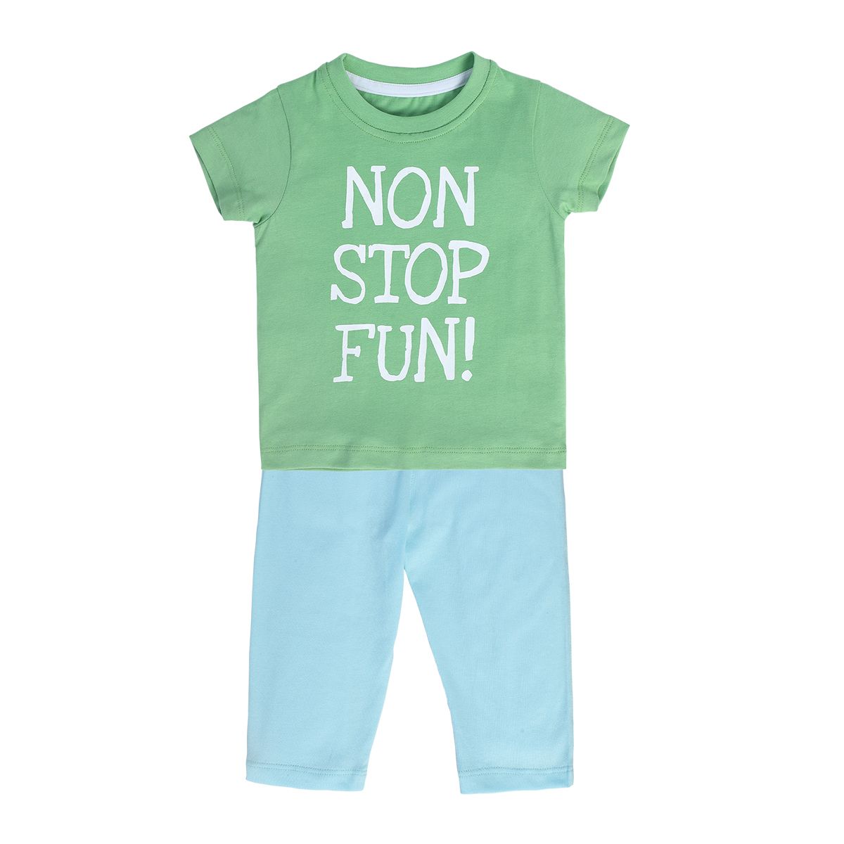 Boys Multicolor Pack Of 2 Top And Bottom