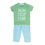 Boys Multicolor Pack Of 2 Top And Bottom