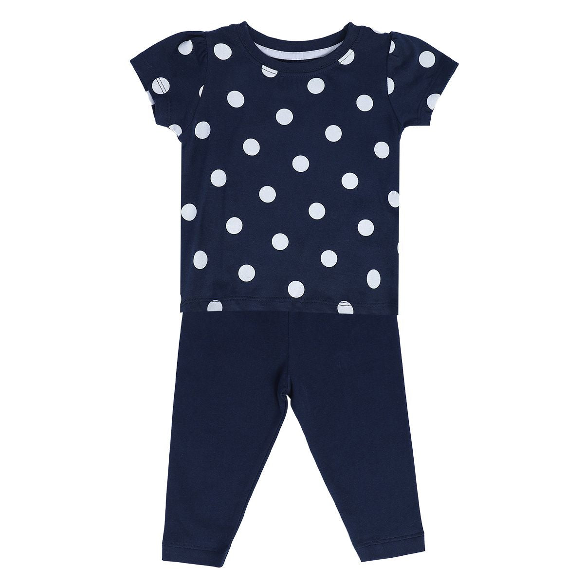 Girls Blue Pack Of 2 Top And Bottom