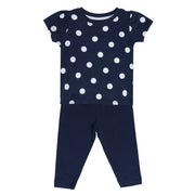 Girls Blue Pack Of 2 Top And Bottom