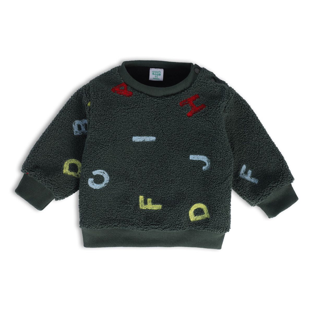 Boys Green Pack Of 1 Sweat Shirt