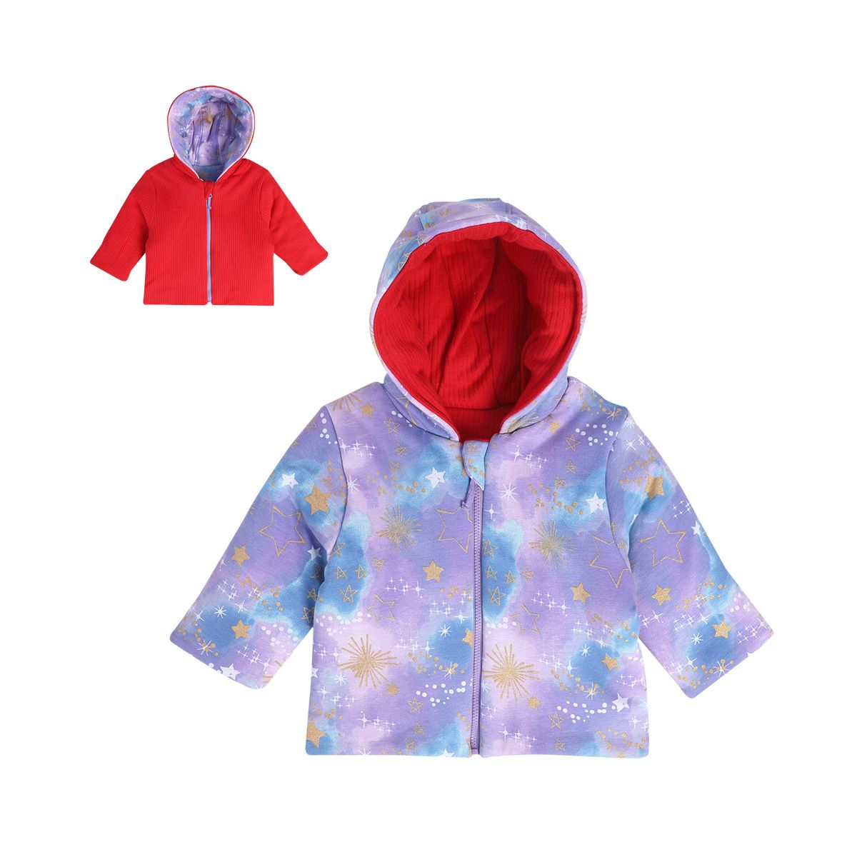 Girls Multicolor Pack Of 1 Jacket