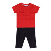 Boys Multicolor Pack Of 2 Top And Bottom
