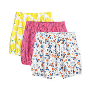 Girls Multicolor Pack Of 3 Shorts