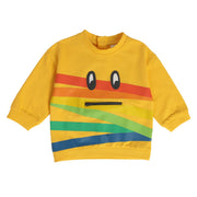 Boys Yellow Pack Of 1 Sweat Shirt