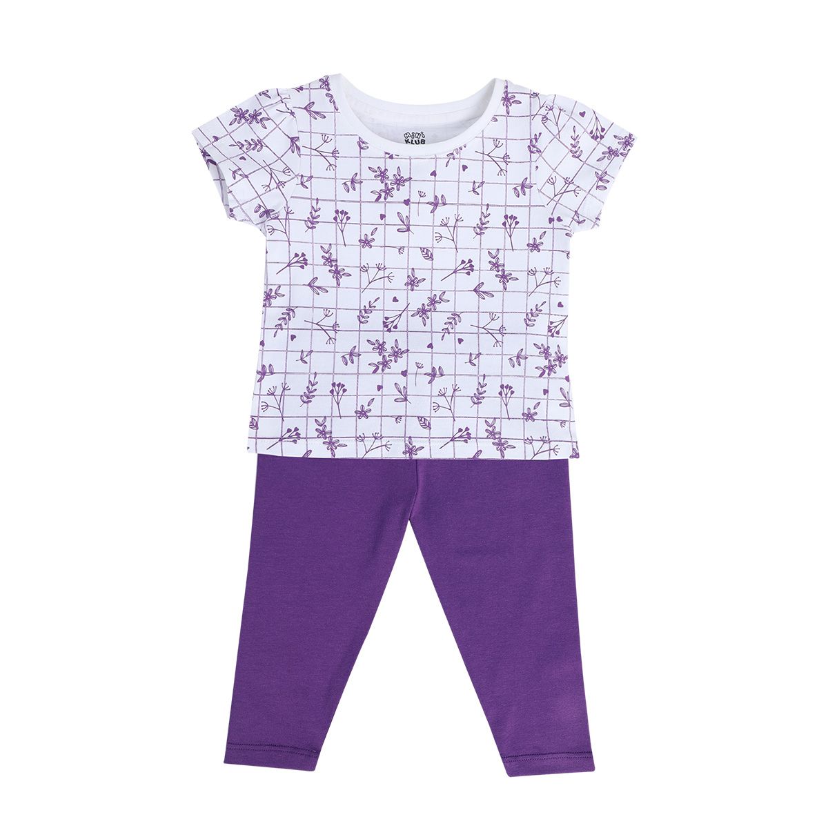 Girls Multicolor Pack Of 2 Top And Bottom