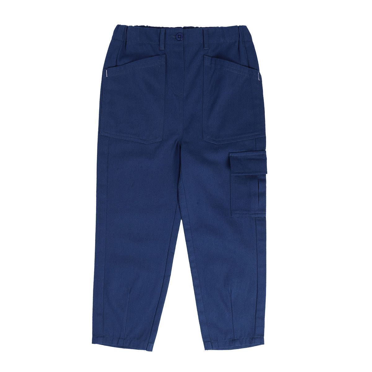 Girls Navy Pack Of 1 Woven Pant
