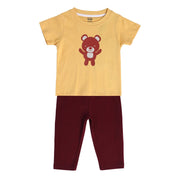 Boys Multicolor Pack Of 2 Top And Bottom