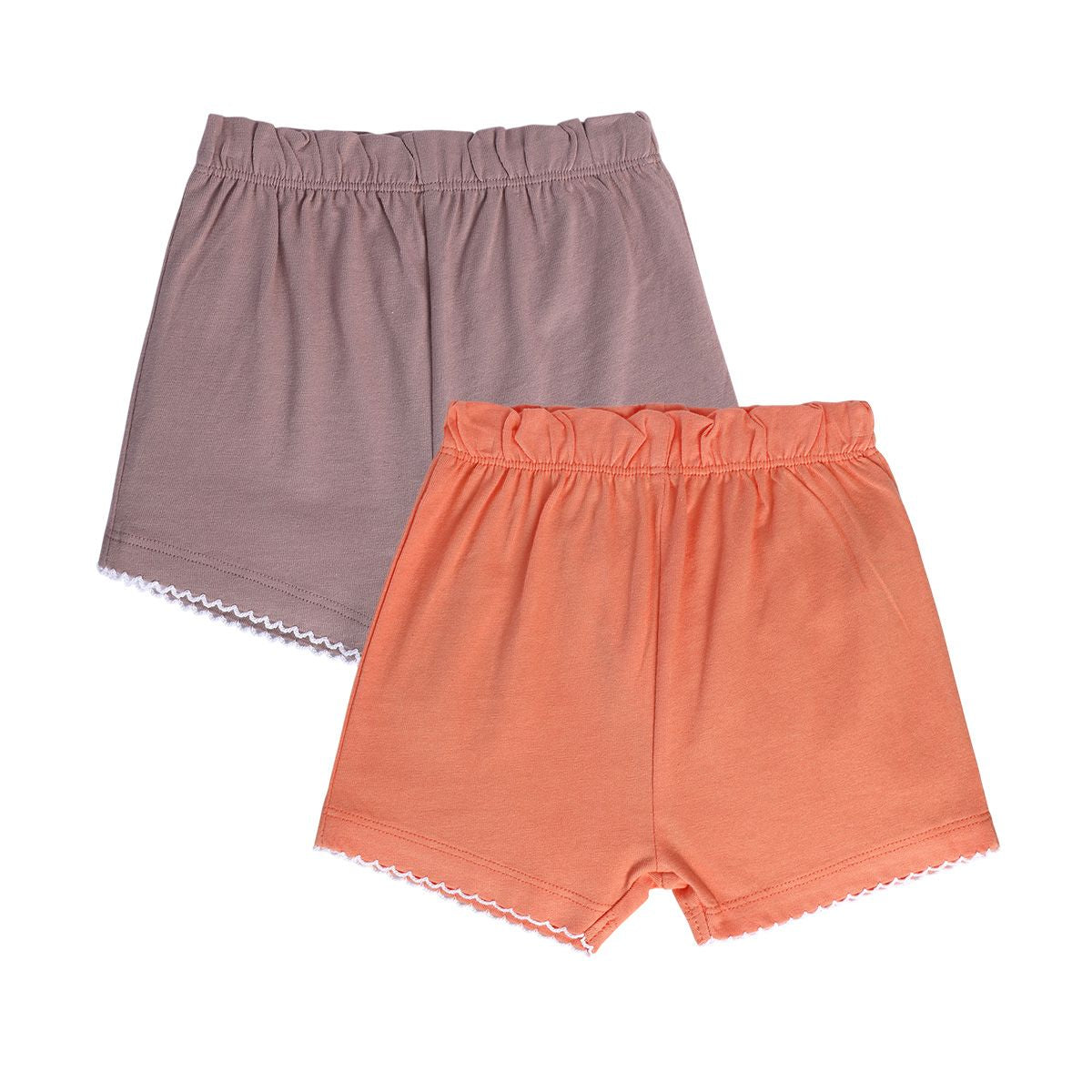 Girls Multicolor Pack Of 2 Shorts