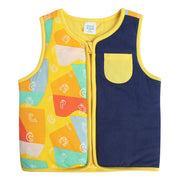 Boys Multicolor Pack Of 1 Gilet